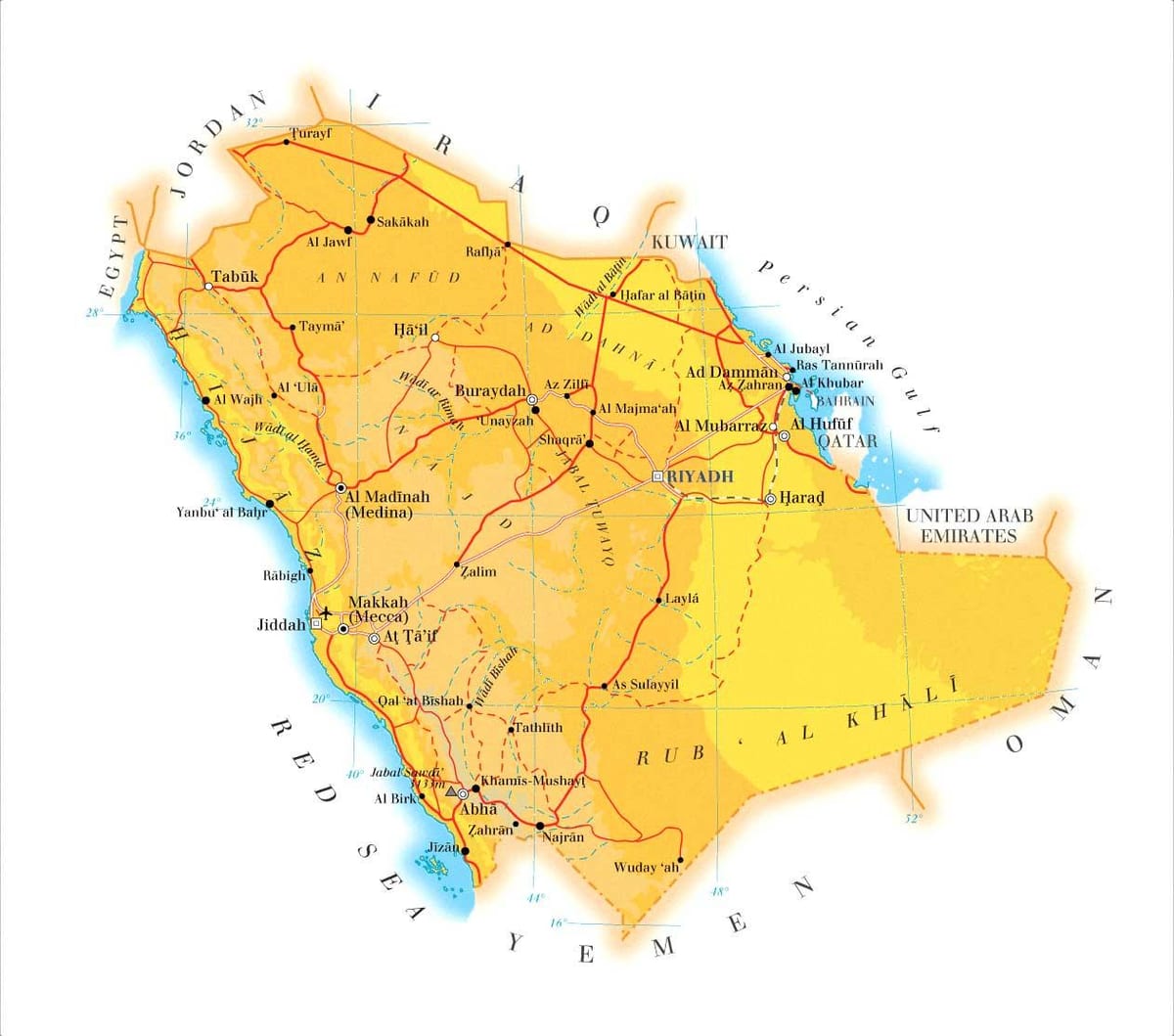 dammam KSA નકશો