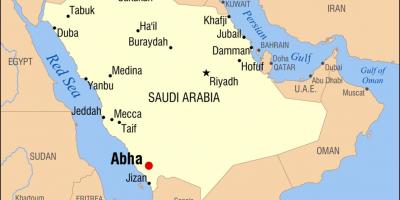 Abha KSA નકશો