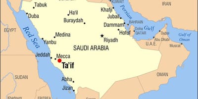 Taif KSA નકશો
