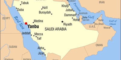 Yanbu KSA નકશો